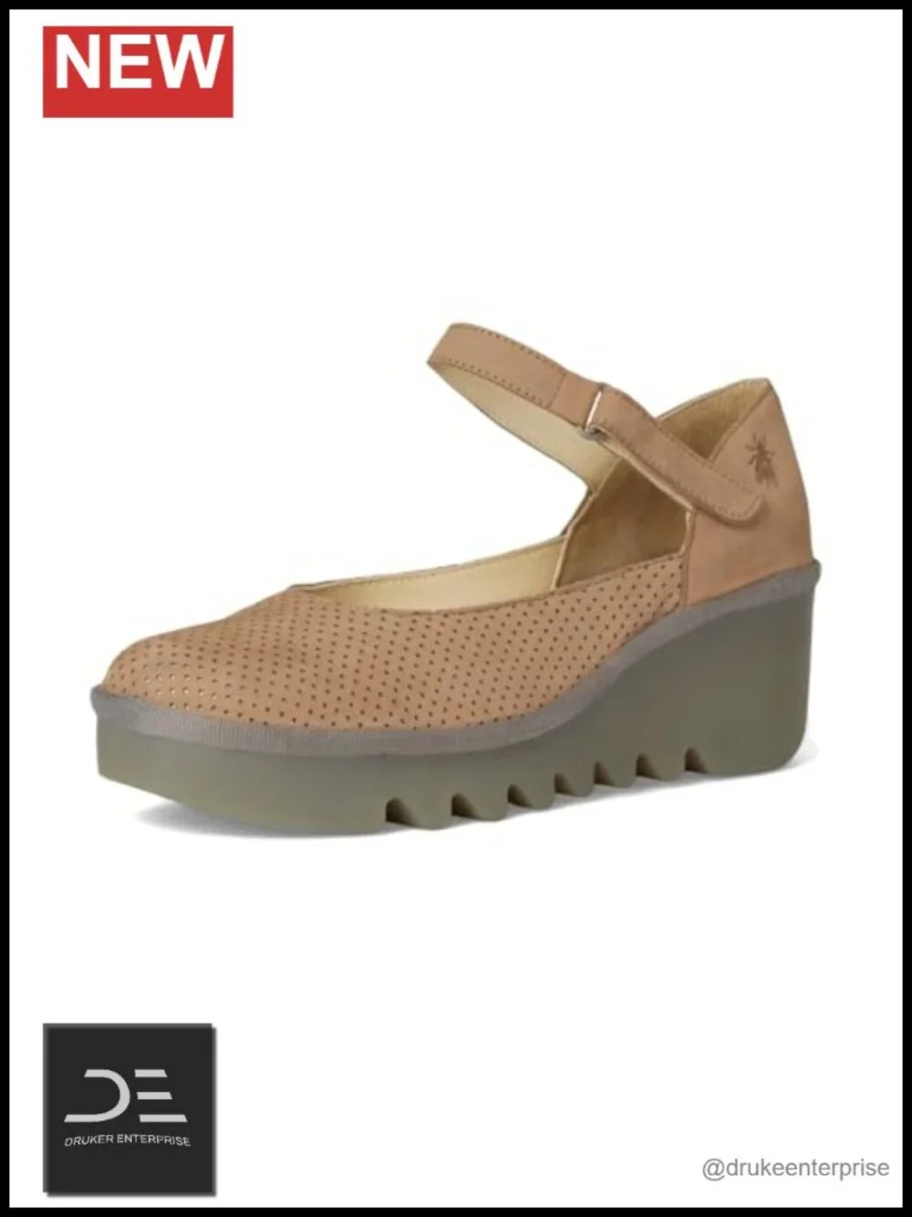FLY London Women's Bawa581fly Suede Wedge Heel